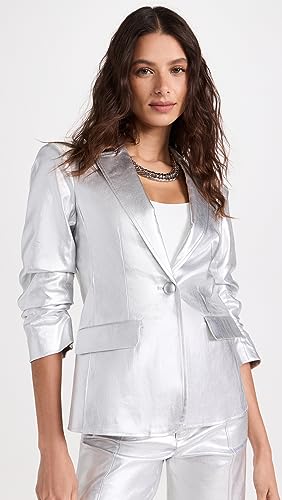 Cinq à Sept Women's Foiled Khloe Blazer2
