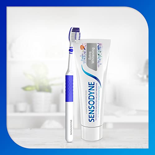 Sensodyne Sensitive Care Soft Toothbrush, Soft Bristle Toothbrush For Adults With Sensitive Teeth - 4 Count #TOP7