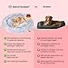 Wahre Tierliebe Orthopädisches Hundebett Deluxe für Kleine bis Große Hunde - Made in Germany - Waschbar & Formstabil - Flauschiges Hundekörbchen mit Hohem Rand für Sicherheit & Geborgenheit