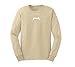 AA Apparel Yeezus Tour Glastonbury Long Sleeve Kanye West Shirt (Medium, Sand)