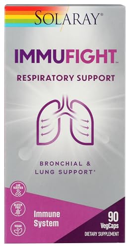Image of Solaray ImmuFight, Respiratory Support, 90 VegCaps