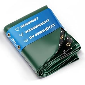 NEMAXX 45 Premium Abdeckplane, 400x500cm, Grün