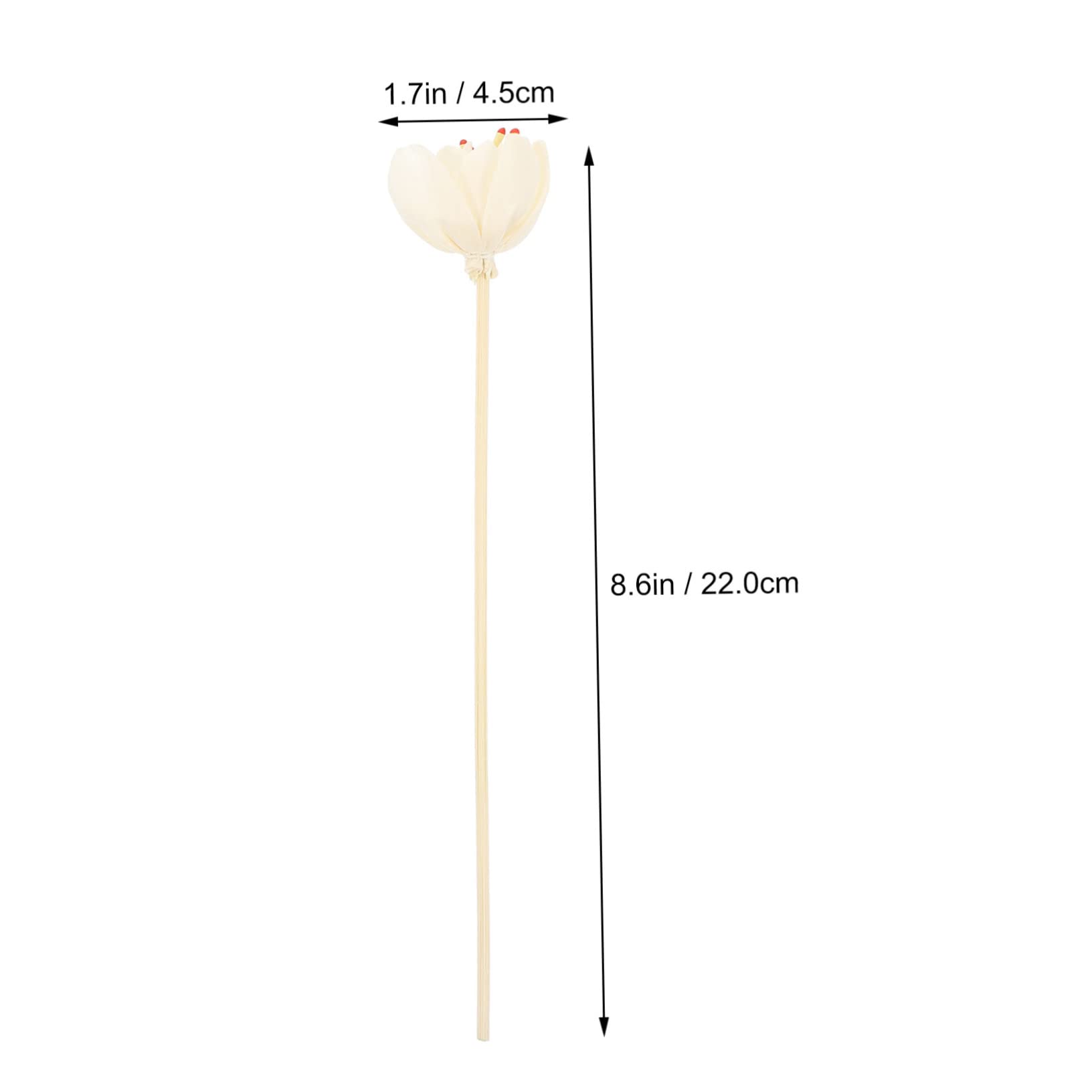 PRETYZOOM 10pcs Aromatherapy Flower Diffuser Sticks Essential Oil Sticks for Office Home Decor