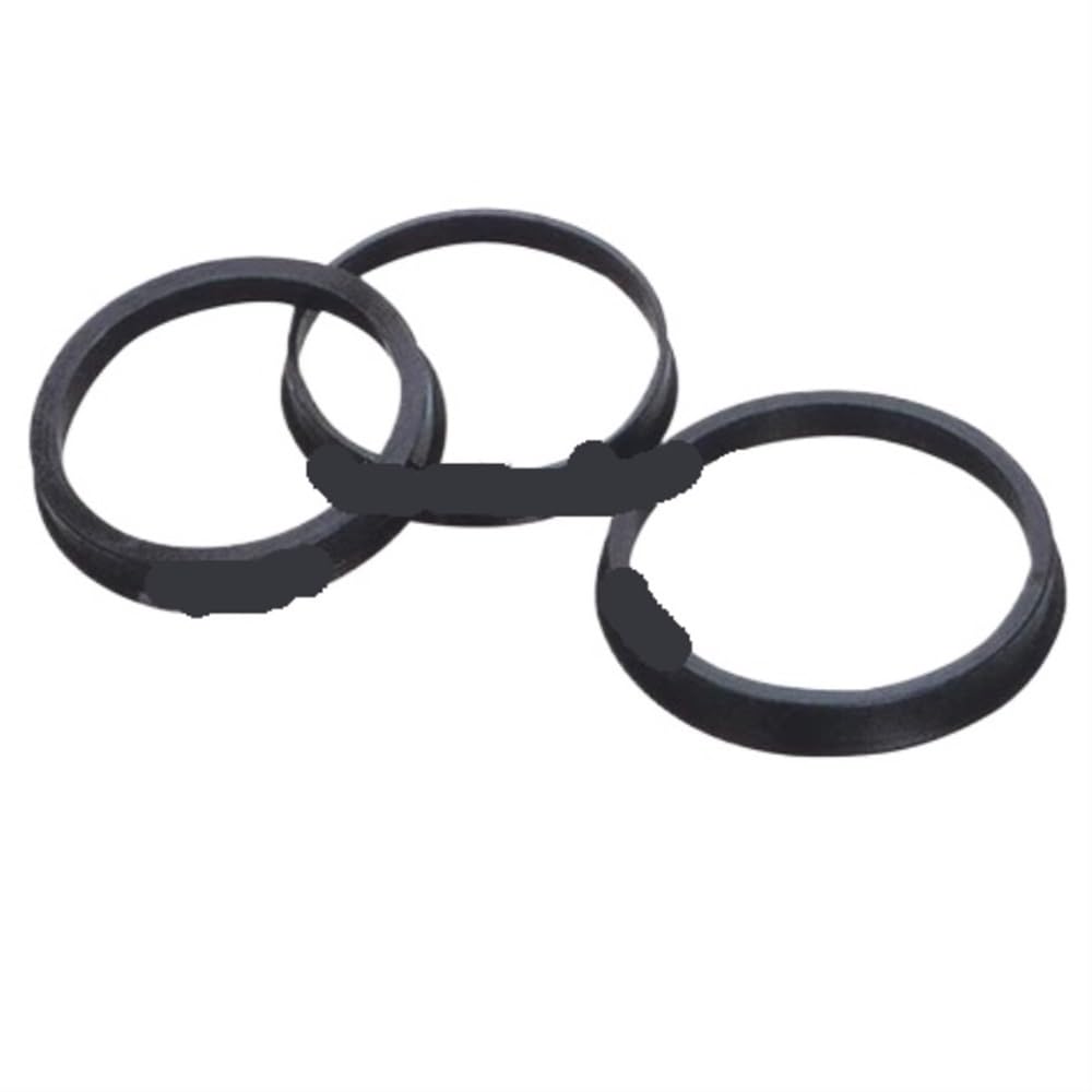 70.1-57.1mm 20pcs Anneaux Centraux De Moyeu Roue En Plastique Noir Pour Pièces Jante Pour Skoda Accessoires Voiture Hubcentric Entretoises Roue