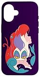 Installation facile Disney La Petite Sirène Ariel et Ursula Coque pour iPhone 16