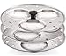 Plates Stainless Steel Heavy Quality Idli Stand Standard Idli MakerInduction & Standard Idli Maker(3Plates, 9 Idlis) (3 plates 9 idlis)