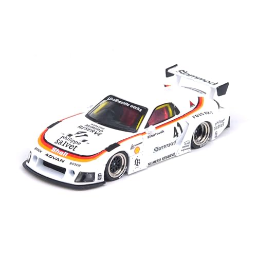 Modelo de auto RX7 (FD3S) LB-Super-Silhouette 1/64 miniatura 1