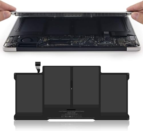 Image of Laptrix Laptop Battery for Compatible A1466 A1496 1466 1496 Mac /Book Air 13 Inch [2010 2011 2012 2013 2014 2015 2016 2017 Years] A1369 A1377 A1405
