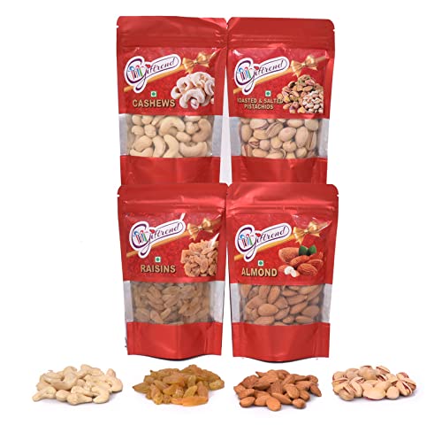 Giftrend Dry Fruits 500gm Each,Almond,Raisins,Cashew,Pista Combo Pack (2kg) (B09MS8HBKK) Amazon Price History, Amazon Price Tracker