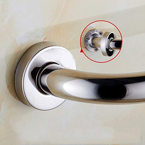 Syddp Grab Bar 304 Stainless Steel Grab Rails Anti-Slip Polished Chrome Safety Support Rail Elderly Handrails Disability Aid Hold For Toilet/Shower Bathroom(4 Sizes) Bath Grab Bar (Size : 35Cm) #TOP4