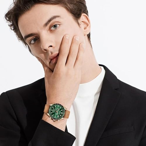 BENYAR Men's Luxury Chronograph Watch – Business, Casual | Quartz Movement with Date Display | Stylish Wristwatch | Gift for Men - Image 6