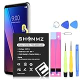 SHENMZ V30 Battery,[Upgraded] 4000mAh Li-Polymer BL-T34 Battery Replacement for LG V30 V30+ H930 H932 LS998 with Screwdriver Tool Kit