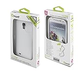 Muvit MiniGel Coque pour Samsung Galaxy S4 Blanc