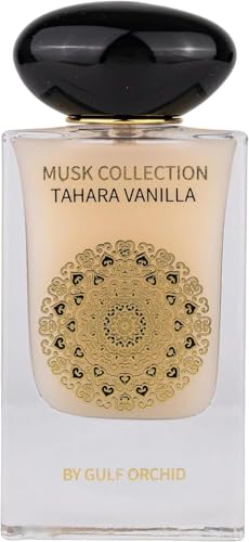 Gulf Orchid Eau de Parfum Tahara Vanilla 60 ml – Perfume de lujo para mujer, fragancia de larga duración, floral y elegante, perfume para uso diario y ocasiones especiales