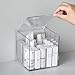 Coffee pod storage, Acrylic Coffee pods Storage Box Cube Coffee Capsules Storage Holder Compatible with All Coffee Pods and Capsules 2 PCS