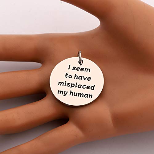 Cenwa Cute Dog Cat Id Card Pet I Seem to Have Misplaced My Human Lost Find Sign Pet Tag dog Cat Id  Cucciolini Doodles Cenwa cute dog cat id card pet i seem to have misplaced my human lost find sign pet tag dog cat id   cucciolini doodles