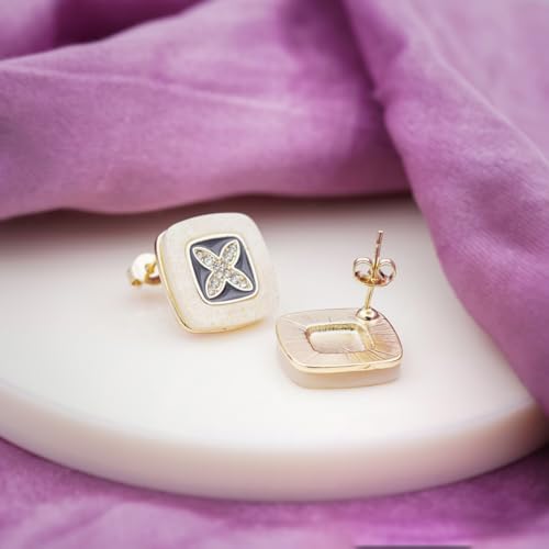 Image of Modern Dangle Earrings for Women | Chic Statement Earrings for Girls | Stylish Lightweight Fashion Jewelry for Casual, Party & Special Occasions