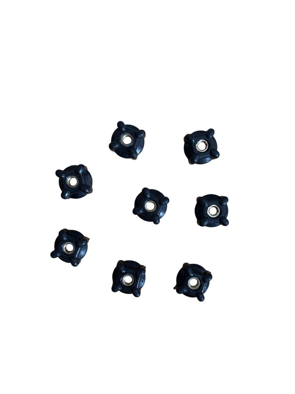 Ciko Side Nuts for Cricket Helmet Grill, Standard, Black (2)-image-1