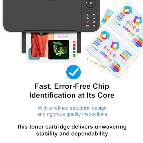 Image of 410A Toner Cartridges 4 Pack M477 M452 Compatible for HP 410A 410X