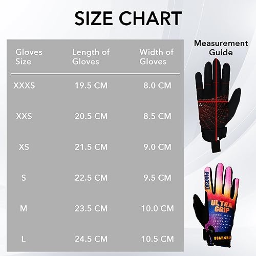 PIGOSKI Ultra Grip Gradient Sailing Gloves for Men & Women- Perfect Water Ski Gloves - Lightweight Kayaking Gloves for Water Sports-Size XXS - Thumbnail 5