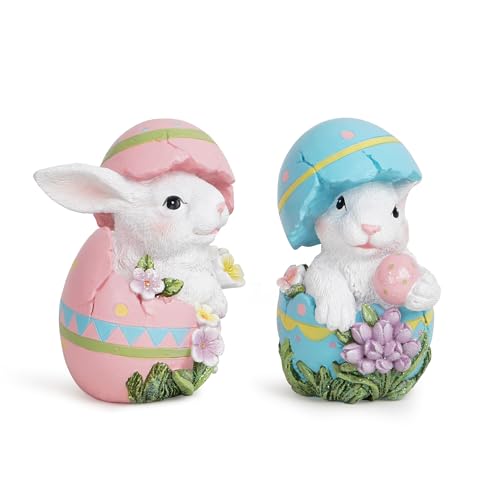 Hodao-Easter-Bunny-Decorations-Spring-Easter-EggCup-Bunny-Indoor-Home-Decor-Farmhouse-Country-Style-Flowers-Bunny-Figurines-2pcs-Easter-Egg-Rabbit-Color-1 Hodao Easter Bunny Decorations Spring Easter EggCup Bunny Indoor Home Decor Farmhouse Country Style Flowers Bunny Figurines 2pcs Easter Egg Rabbit Color 1