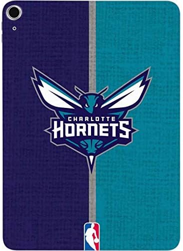 Skinit Decal Tablet Skin Compatible with iPad Air 10.9in (4th Gen, 2020) - Officially Licensed NBA Charlotte Hornets Canvas Design