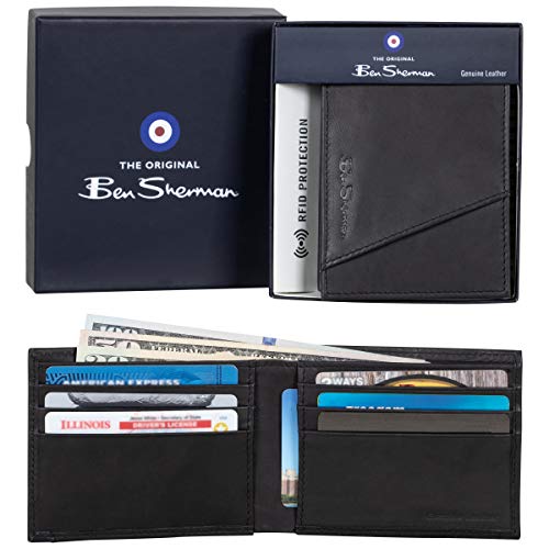 Ben Sherman Manchester Slim Full-Grain Leather Wallet2
