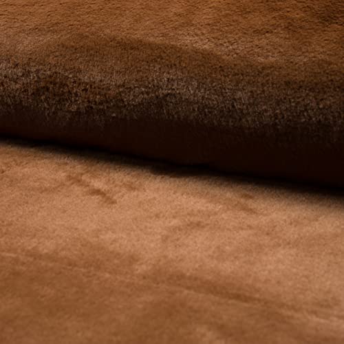 Tissu de luxe en fausse fourrure isolante et ultra douce de 5 mètres