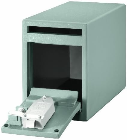 Sentry Safe UC-025K Dual Key Lock Under Counter Safe - 7 L - Key Lock - 8.5" x 6" x 12.3" - Gray