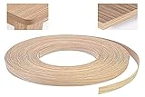 holzfurniere 【Problemlose Installation】 Diese Holzbänder müssen nur mit einem normalen Haushaltsbügeleisen, einem Heißluftfön wie einem Haartrockner auf hoher Hitze oder einer Kantenbandmaschine nach dem Trocknen des Klebers aufgebügelt werden.