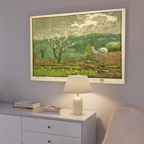 Impression sur toile Spring Day Gustave Baumann salon bureau - 7