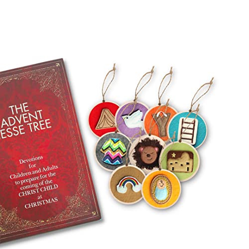 25-Piece Jesse Tree Ornaments with Reading List