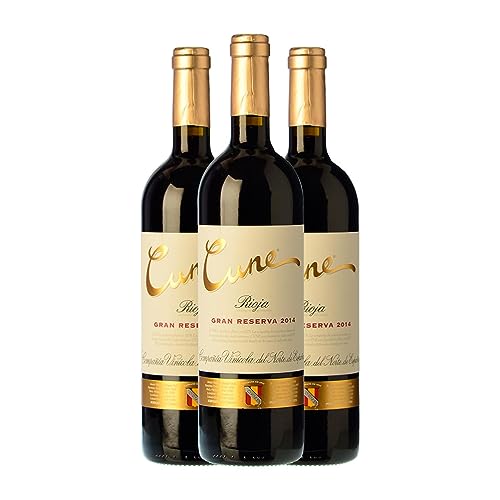 CVNE Cune Rioja Gran Reserva – Caja de 3 Botellas de Vino Tinto 75 cl CVNE Cune Rioja Gran Reserva – Caja de 3 Botellas de Vino Tinto 75 cl