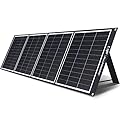 ALLPOWERS SP035 200W Portable Solar Panel Charger Monocrystalline Foldable Solar Panel Kit IP67 Waterproof Solar Power Battery for RV Solar Generator Outdoor Camping Off Grid Van