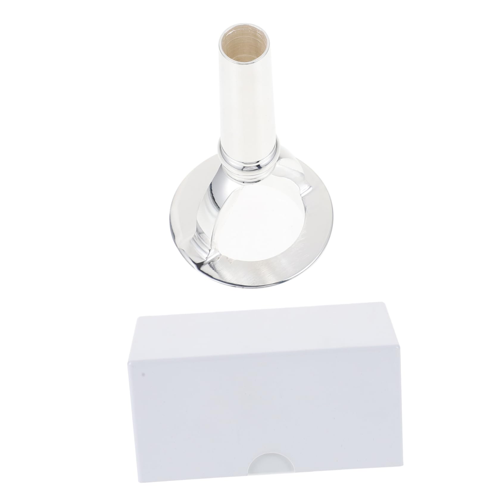 CIMAXIC Horn Mouth Practice Device Brass Horn Mouth Accessory Durable Easy to Clean for Students Professionals