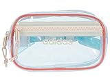 Adidas Clear II - Riñonera (Celeste/Rojo Destello/Rosa