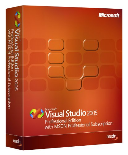 Microsoft VisualStudio 2005 PRO + MSDN PRO CD (EN) - Software de desarrollo (2048 MB, 192 MB, 600 Mhz, ENG)