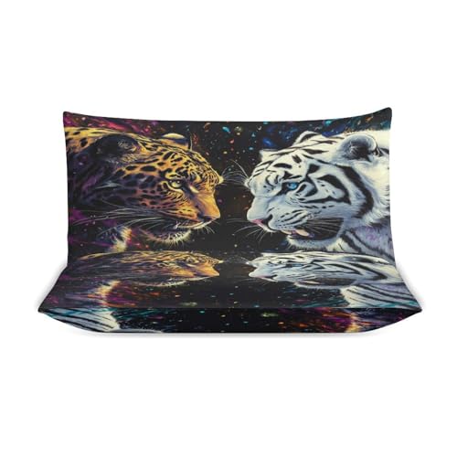 Ropa de cama de leopardo infantil para decorar habitaciones juveniles 4