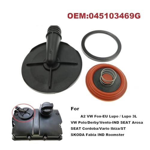 Kit tapa válvula PCV Skoda Fabia soluciona pérdida de aceite 6