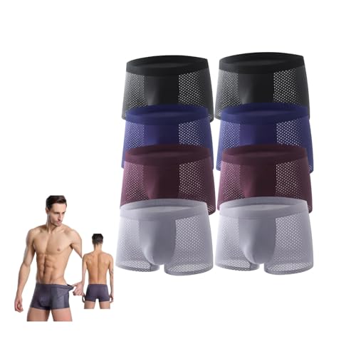 Boxhero Box Hero Mens Underwear Boxer Briefs Built-in with 3D Pouch Comfortable Underwear for Men