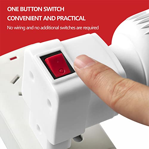 E26/E27 Socket Extension Adapter With Switch,Plug-In Light Socket,Convert Outlet To Light Bulb Socket,Standard Maximum Wattage 60W (2Pack) #TOP4