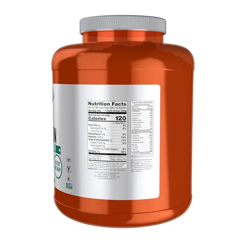 NOW Foods Sports Nutrition, Pea Protein 24 g, Fast Absorbing, Unflavored Powder, 7-Pound - Image 3