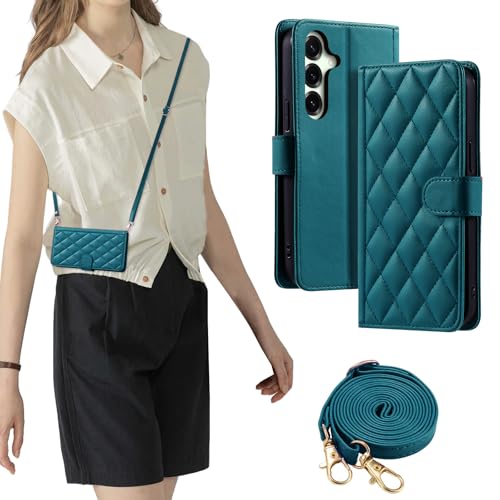 laddutoi FOR Galaxy S25 FE �P�[�X �h�o ������� �X�g���b�v�t�� �X�^���h�@�\ �J�[�h���[ �y�� ���^ �ϏՌ� ����PU���U�[ ����h�~ ���z�^ �����}�O�l�b�g �J�� �`�F�b�N�� �㎿ �ϖ��C �}�O�l�b�g�� ���|�� �΂ߊ|��-