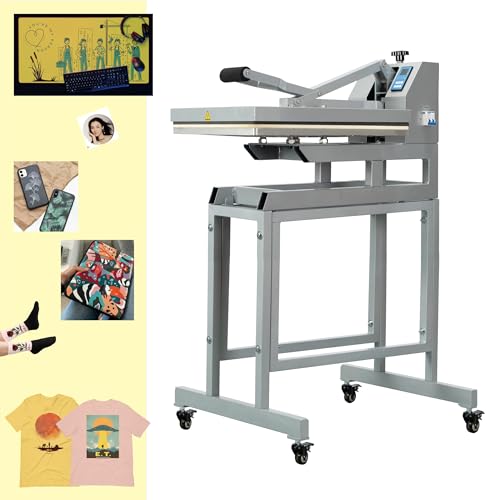 16x24 Heat Press Machine with Infrared Positioning - Manual Clamshell...