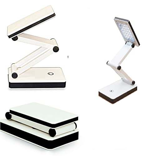 Ideaworks Portable LED Desk Lamp Bright Light Reading Night Travel Battery USB Laptop NEW