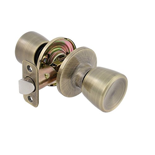 EZ-Set 212525 Guardian Privacy Knob by EZ-Set, Antique Brass