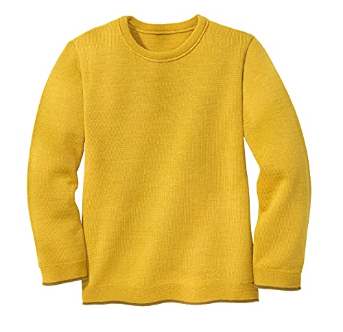 Pull tricoté Disana pour habiller facilement bébé sans irritation ni froid