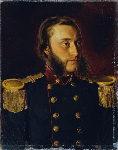 Lienzo de Josef Von Romako de Anton Romako decoración elegante para salón y despacho de 60x90cm