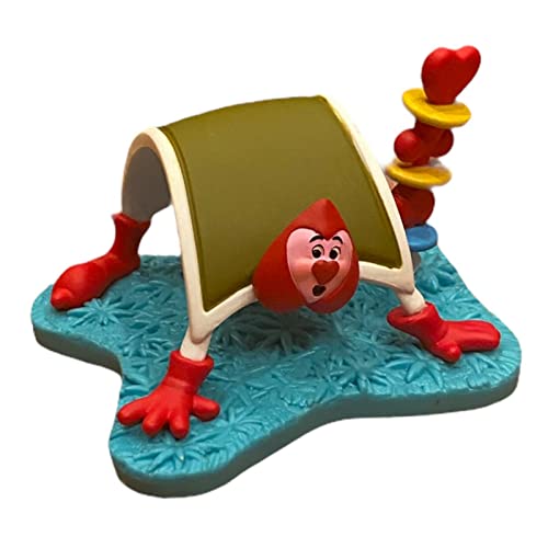 Alice In Wonderland Card Soldier 4” Cake Topper Pvc Figure Figurine New #TOP13