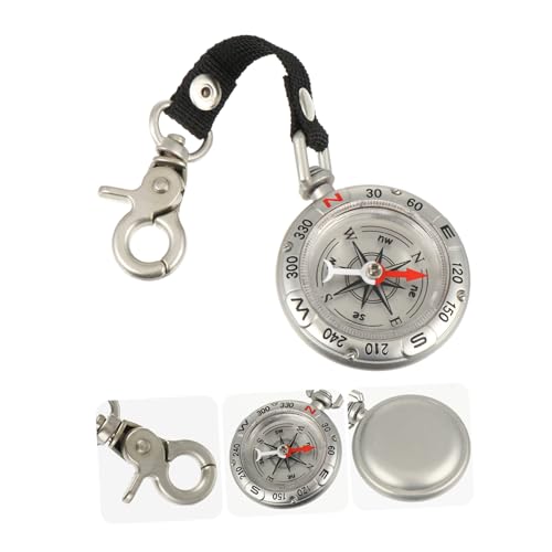 Brújula de bolsillo Zerodeko de aleación de zinc miniatura 3